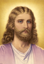 Portrait of Jesus Christus (13 cm x 18 cm)